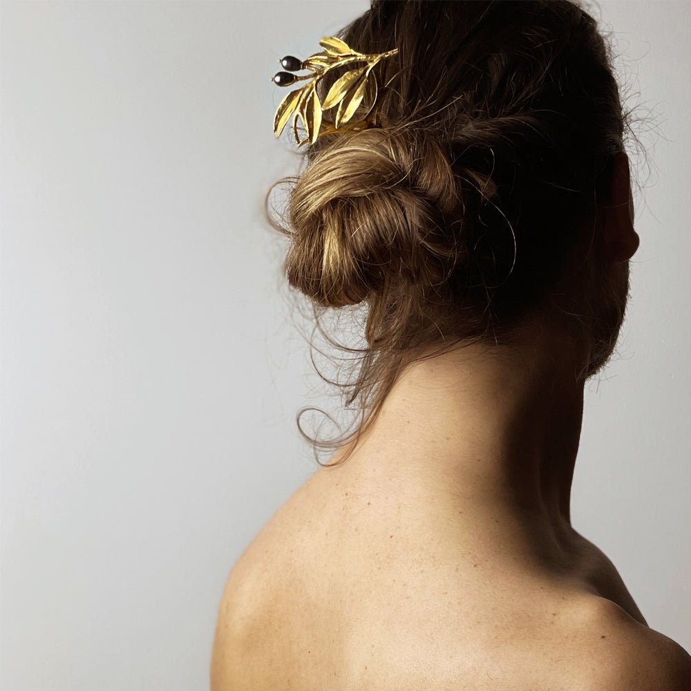 OLIVE BRANCH HAIRPIN - Macabre Gadgets Store