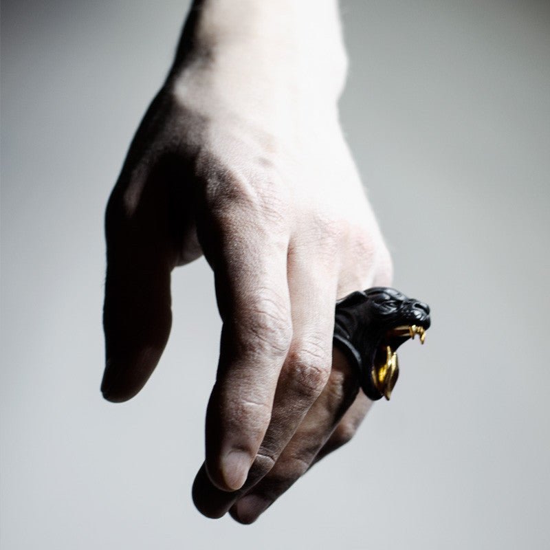 PANTHER RING - Macabre Gadgets Store