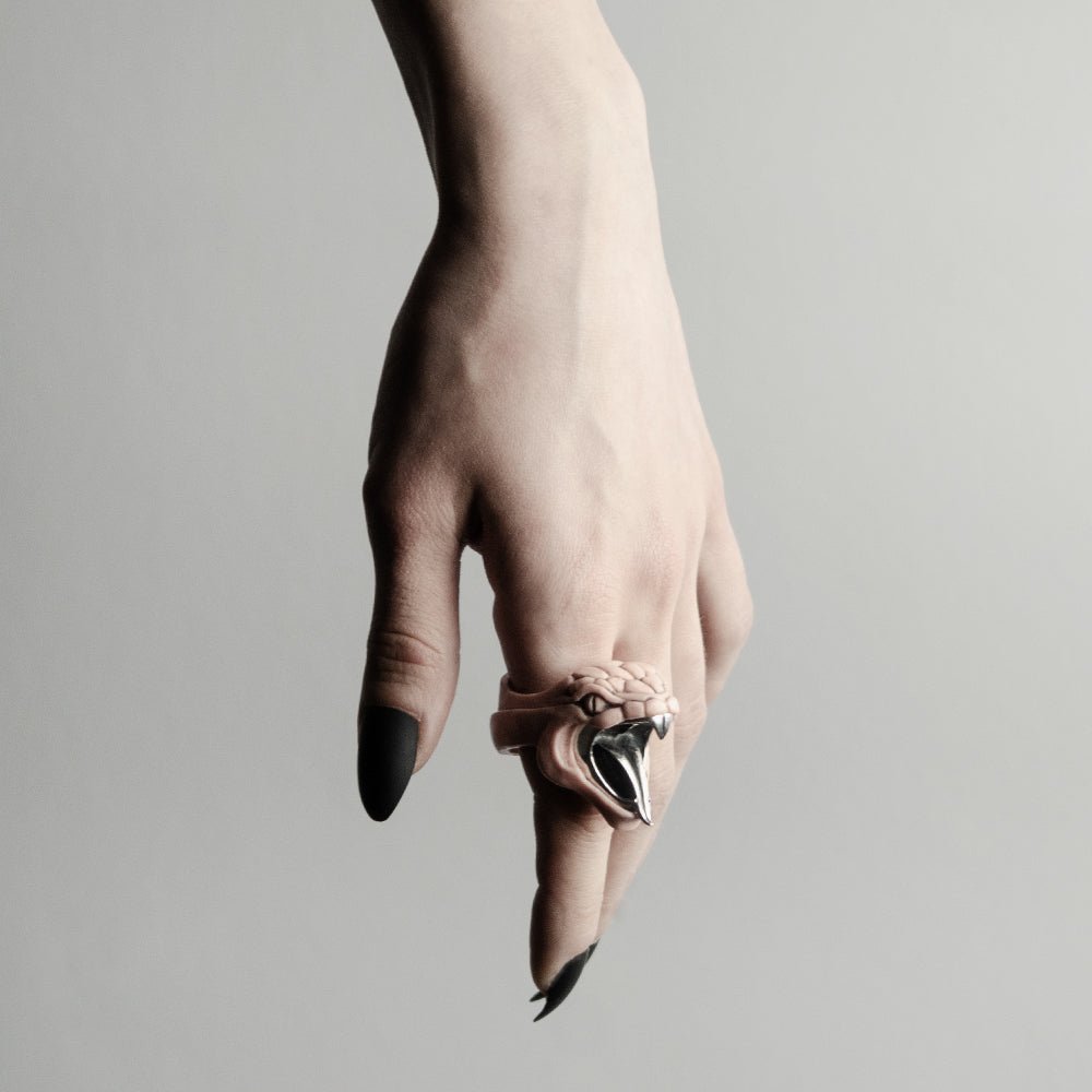 PINK SNAKE RING - final sale - Macabre Gadgets Store