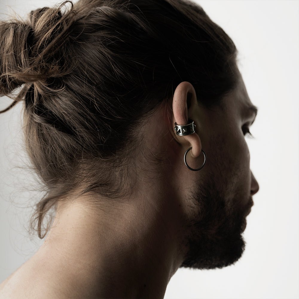 PYRAMID BEND EAR CUFF - Macabre Gadgets Store