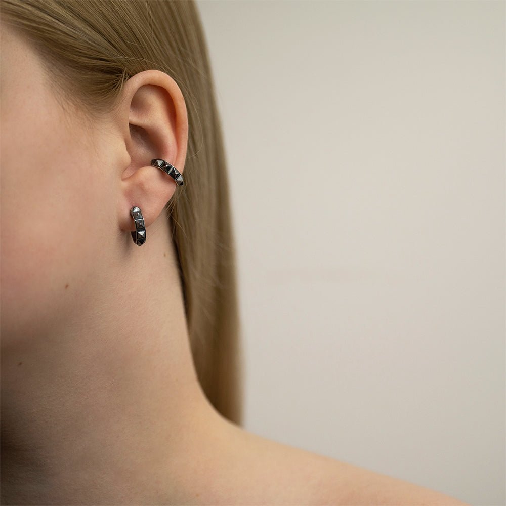 PYRAMID EARRING - Macabre Gadgets Store