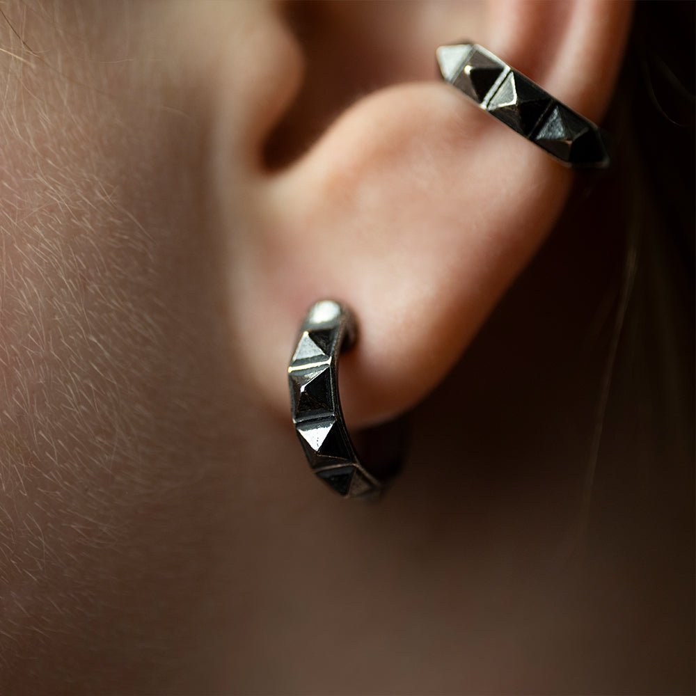 PYRAMID EARRING - Macabre Gadgets Store