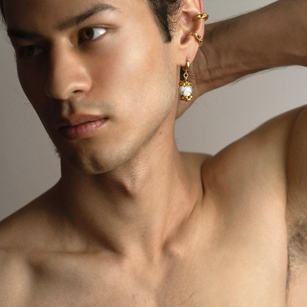 PYRAMIDS EAR CUFF - Macabre Gadgets Store