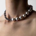 PYRAMIDS PEARL CHOKER - Macabre Gadgets Store