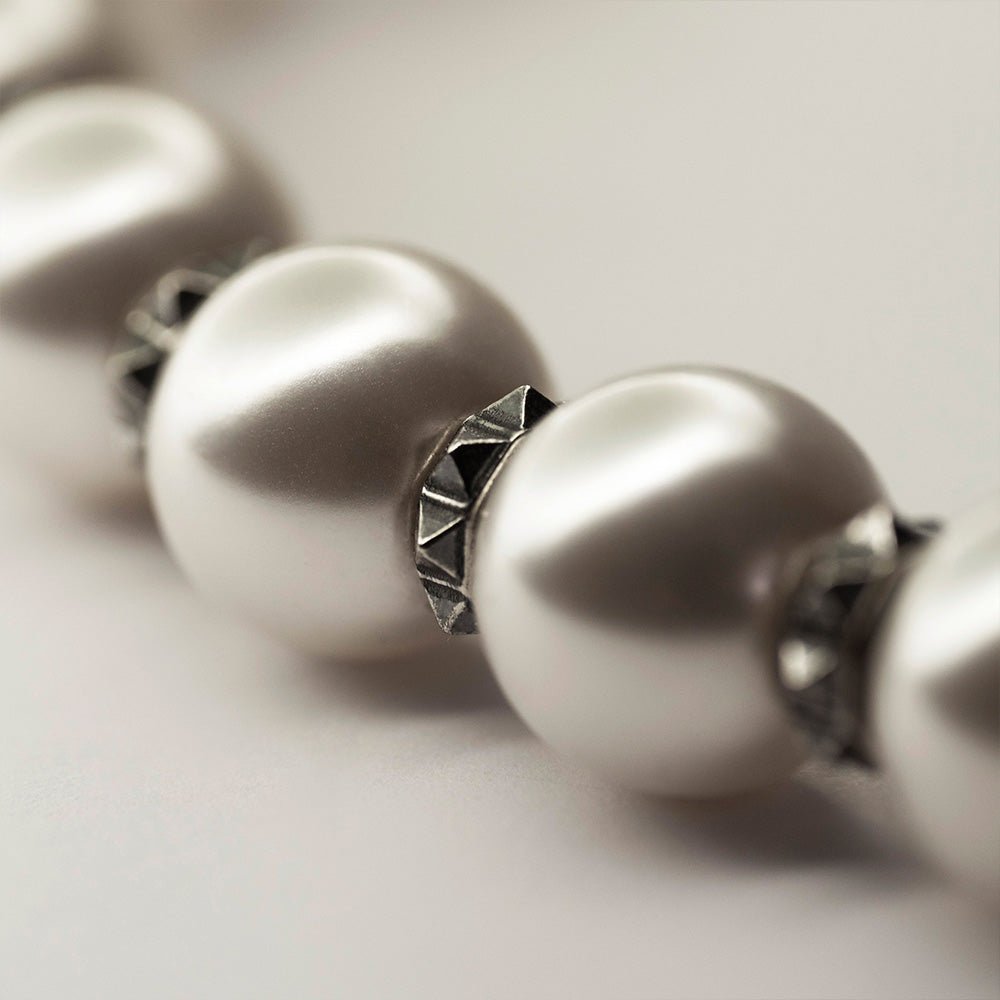 PYRAMIDS PEARL CHOKER - Macabre Gadgets Store