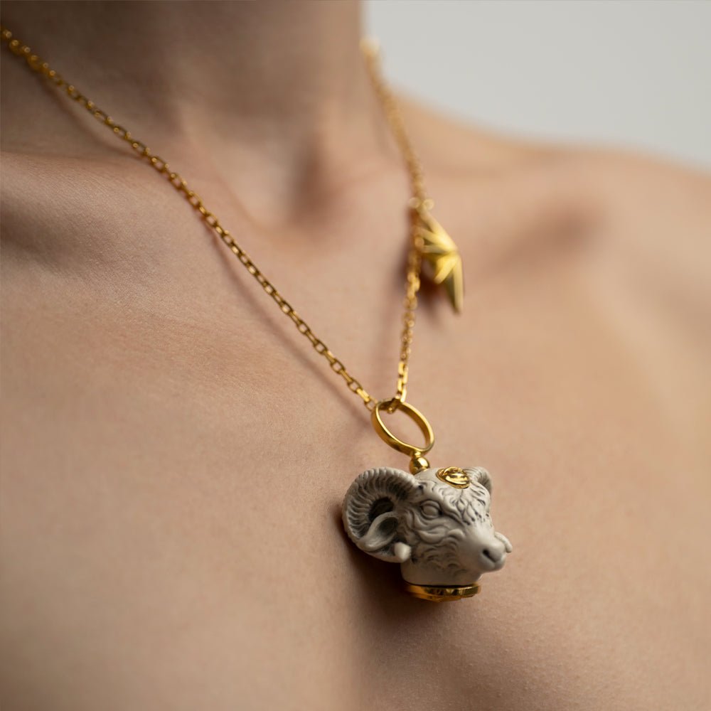 RAM PENDANT - WHITE - Macabre Gadgets Store
