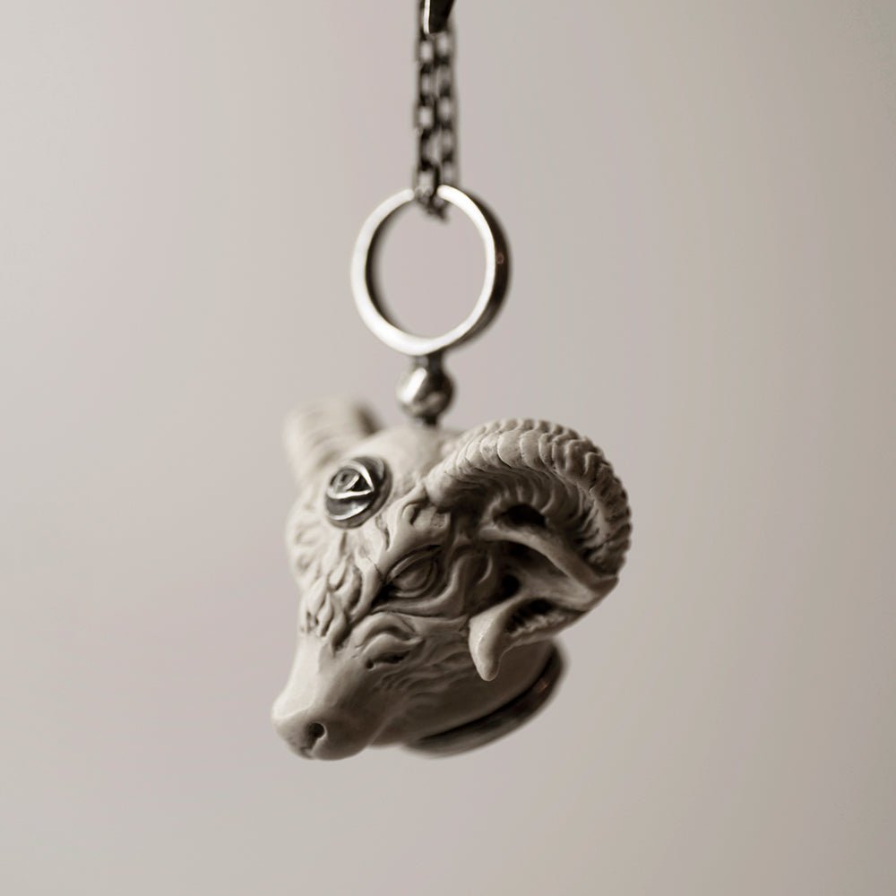 RAM PENDANT - WHITE - Macabre Gadgets Store