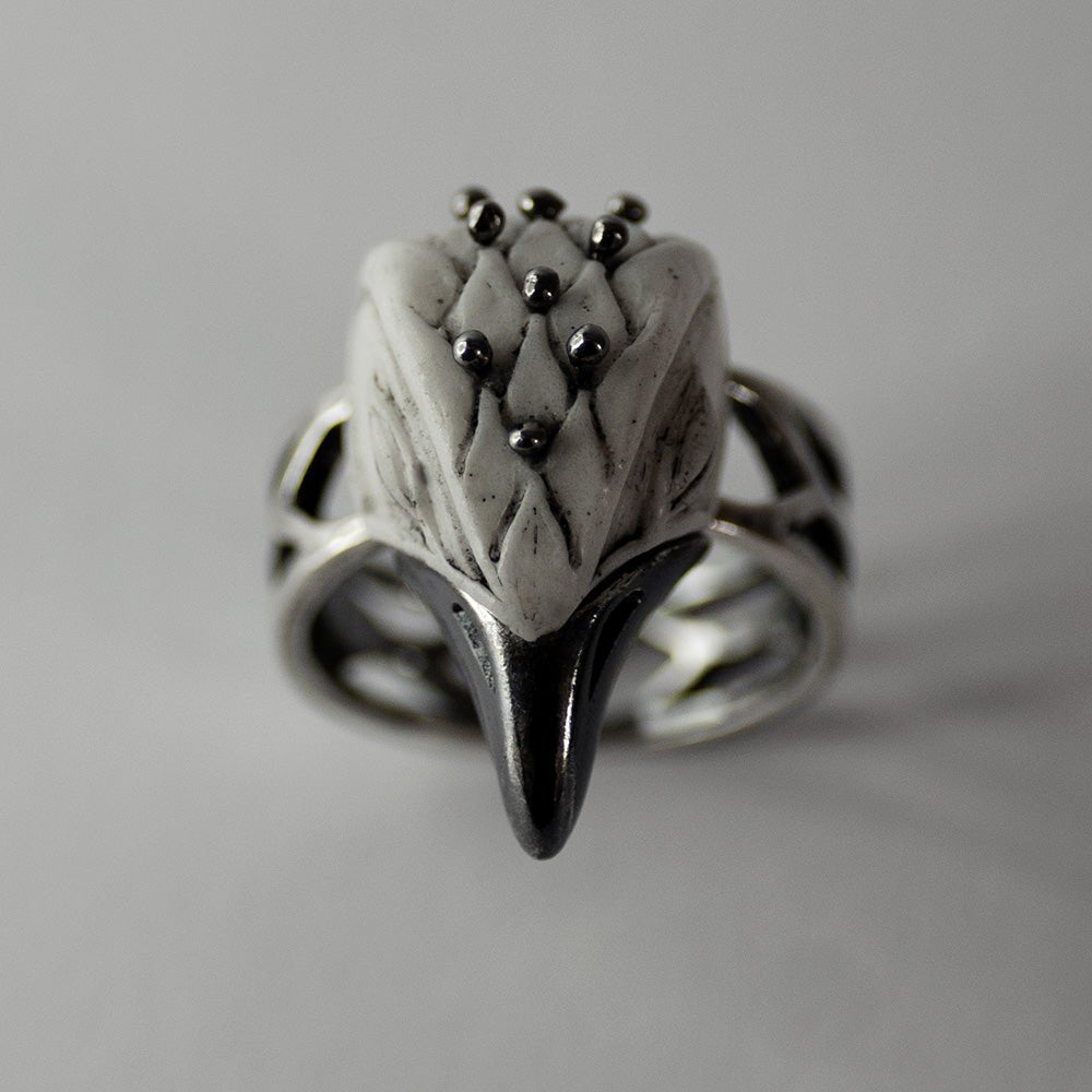 SLEEPING BIRD RING - Macabre Gadgets Store
