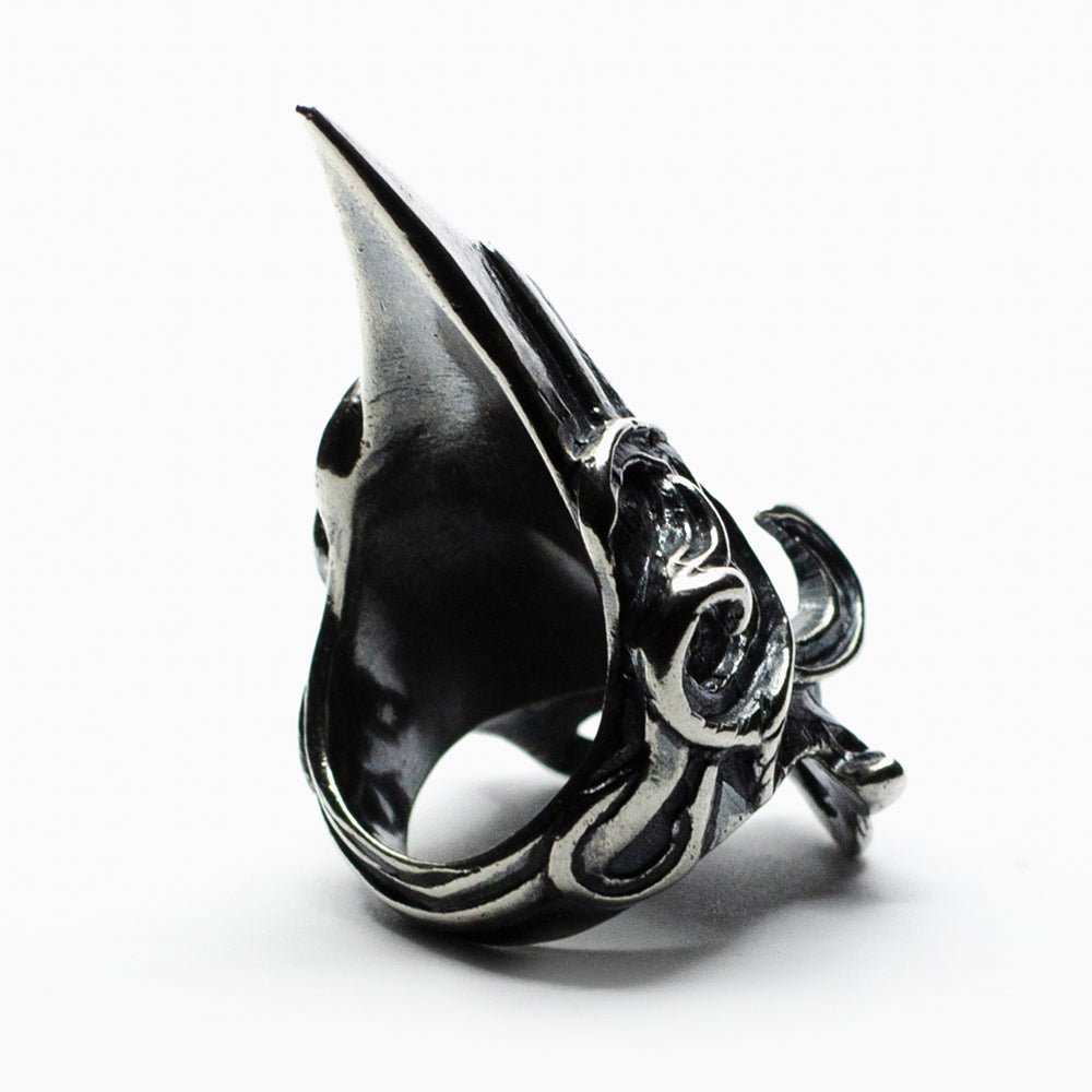 Gothic Talon Brass Ring