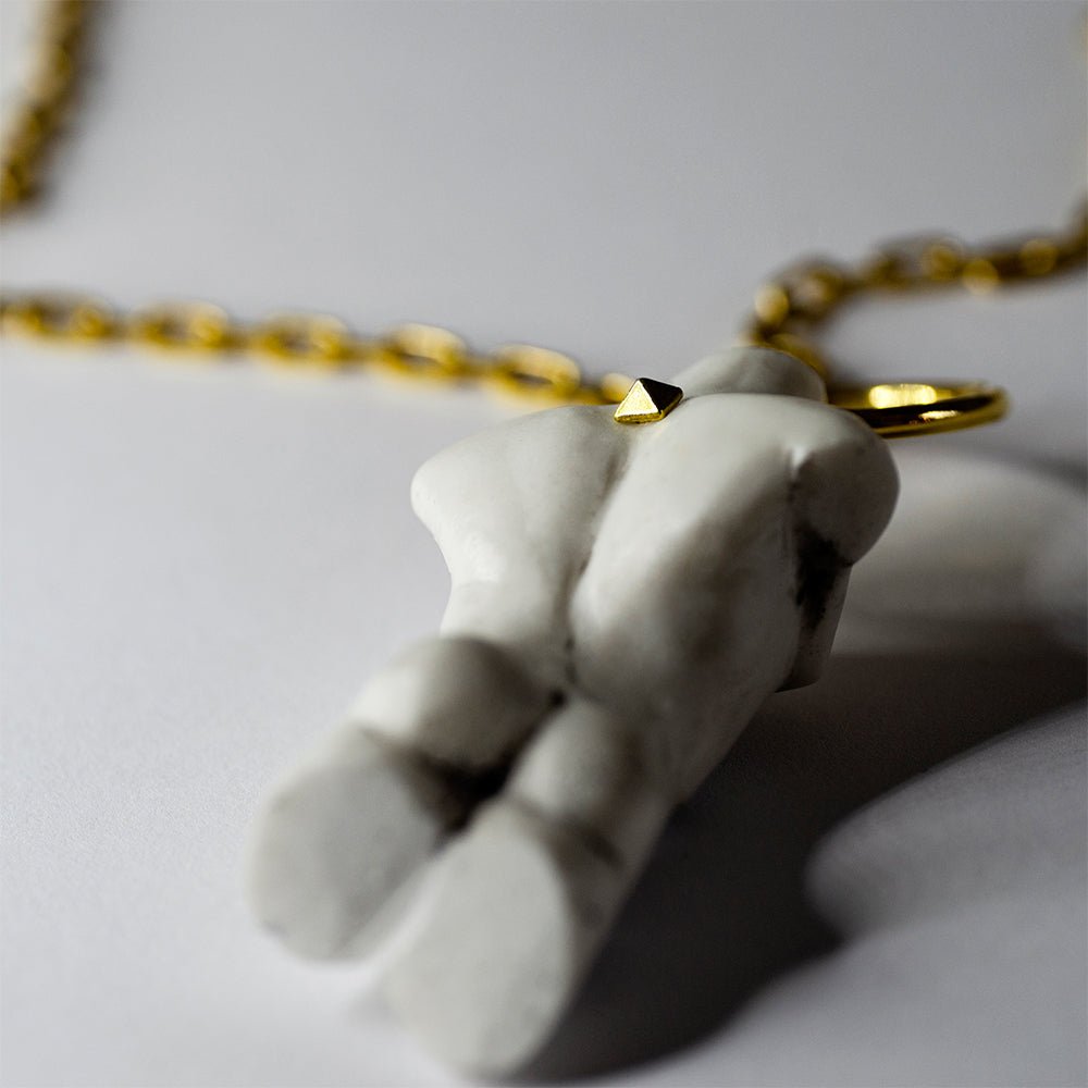 TORSO NECKLACE - final sale - Macabre Gadgets Store