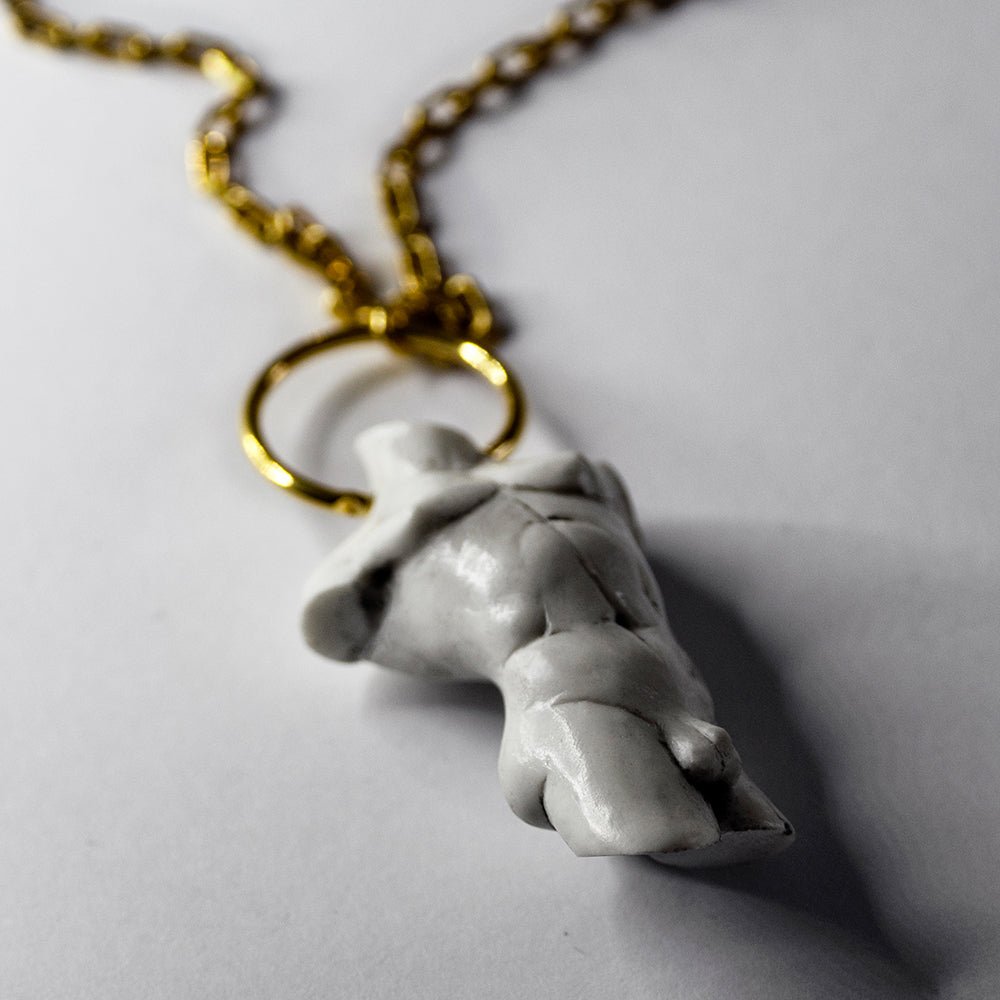 TORSO NECKLACE - final sale - Macabre Gadgets Store