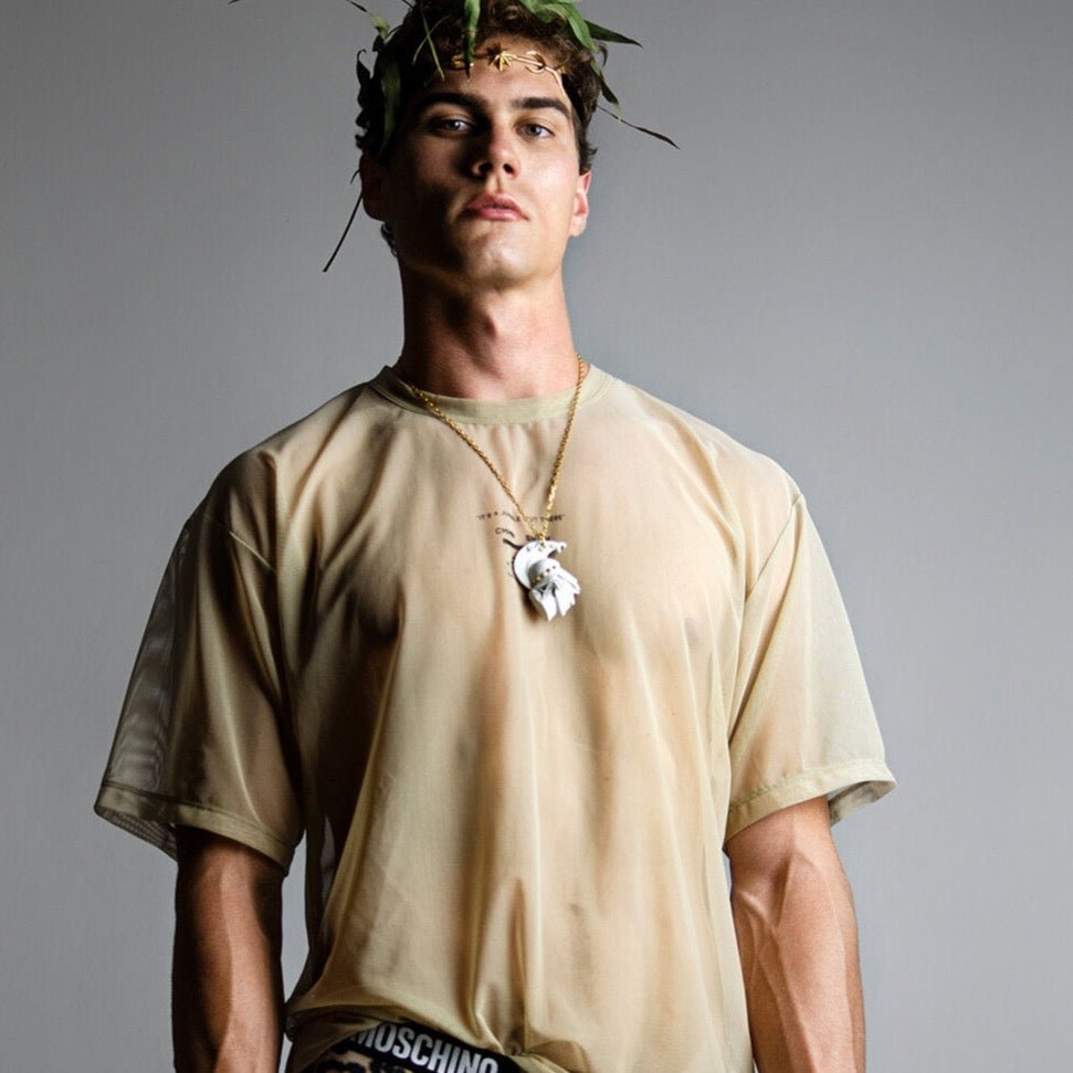 TWIN MOON CROWN - GOLD - Macabre Gadgets Store