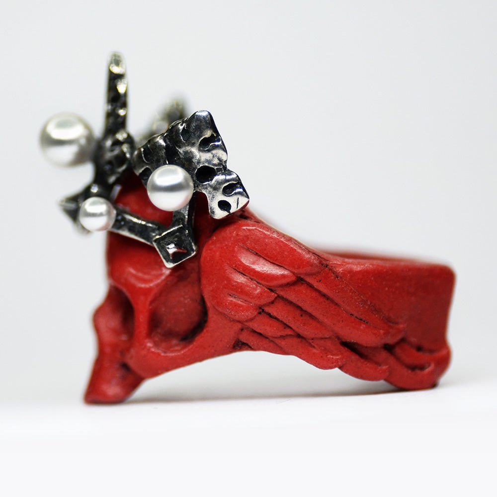 ULMER RING - RED - Macabre Gadgets Store