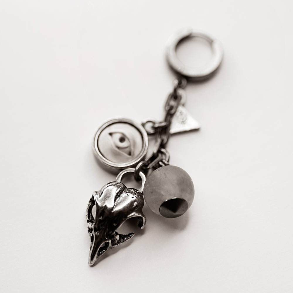 WOODS CHARM EARRING - Macabre Gadgets Store