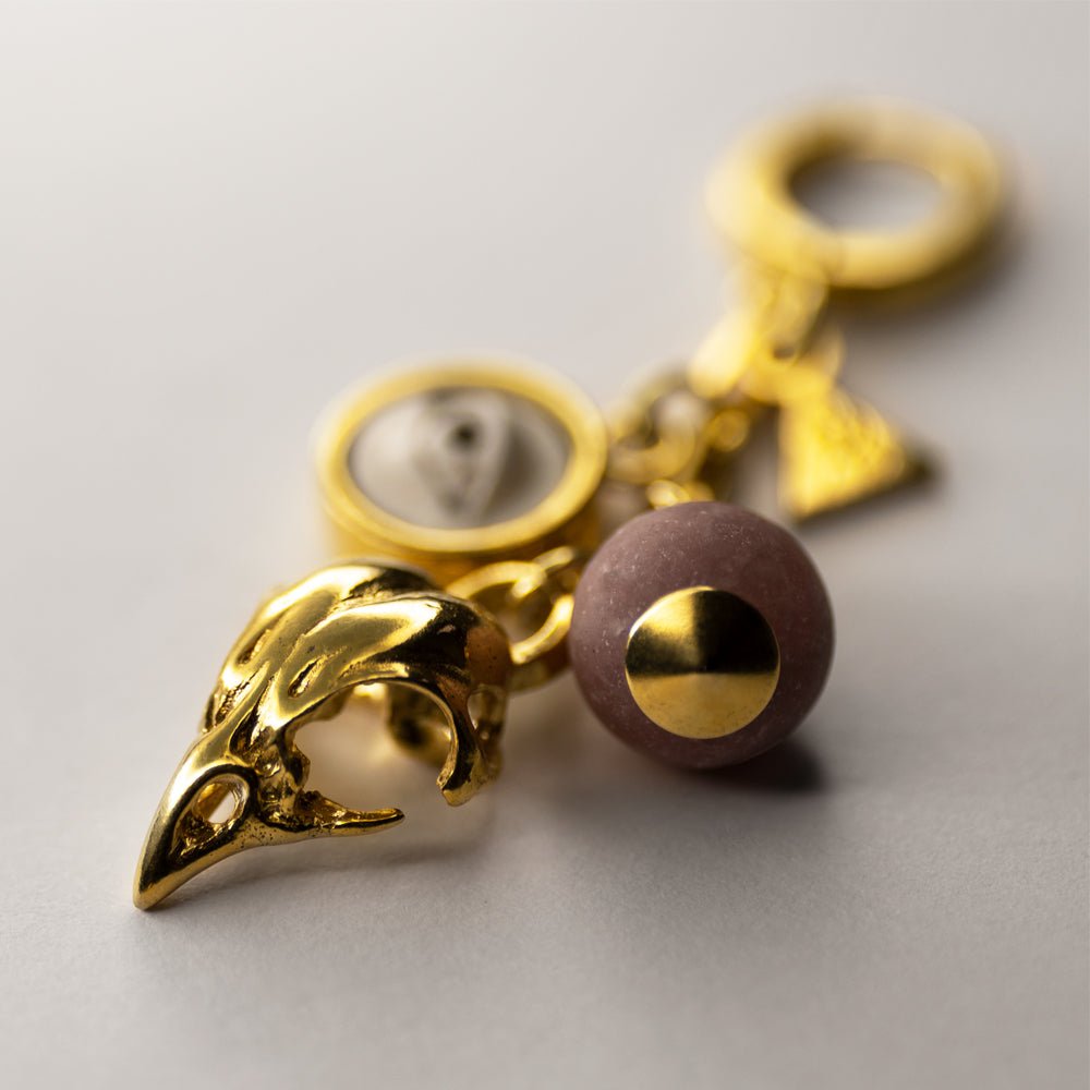 WOODS CHARM EARRING - Macabre Gadgets Store