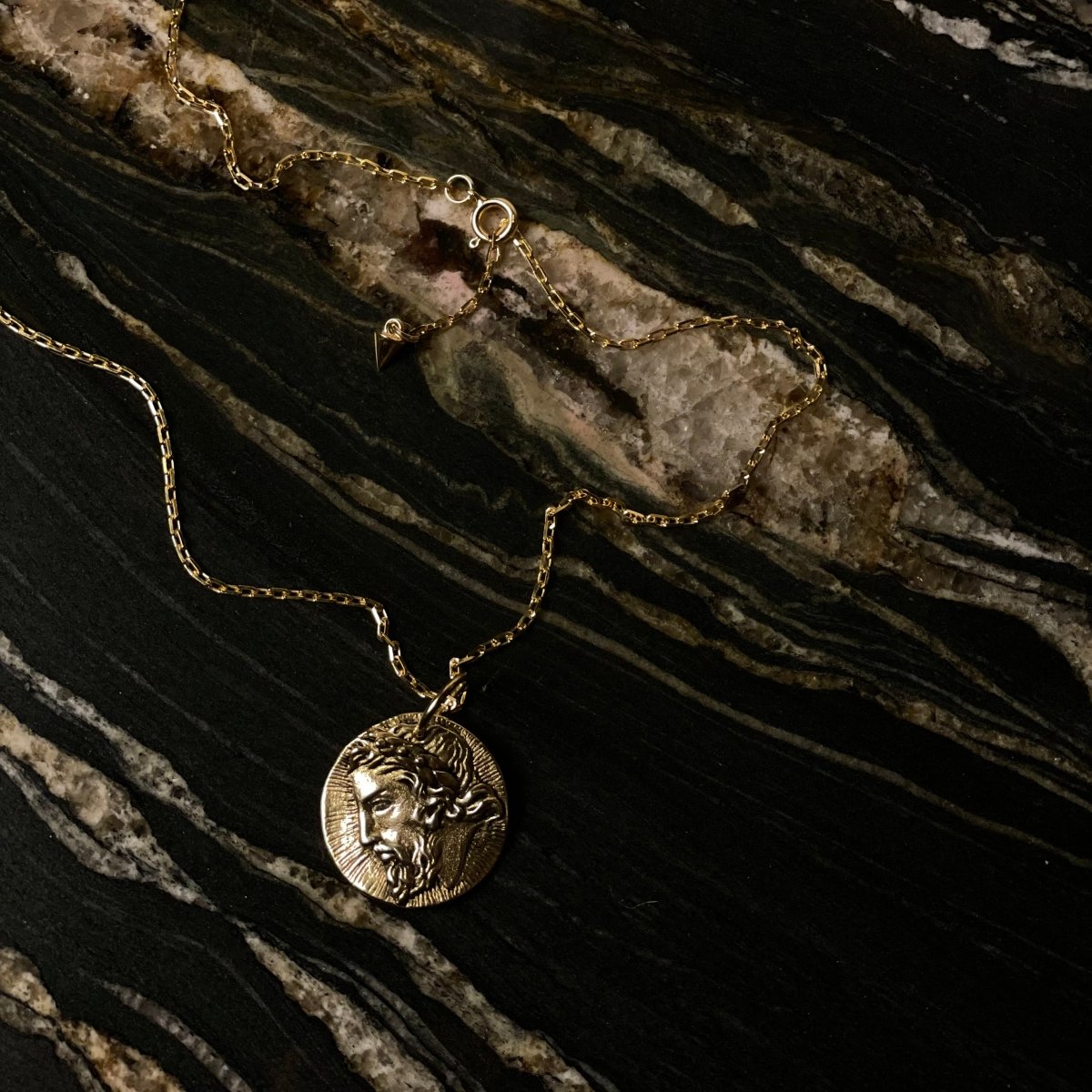 ZEUS COIN PENDANT - Macabre Gadgets Store